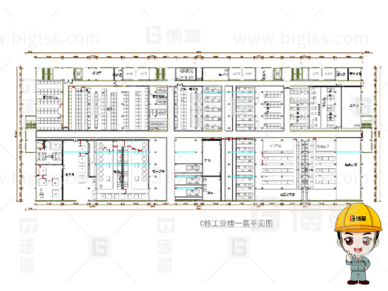 新工廠規劃，工業園區規劃，車間布局規劃，生產線體設計，數字化工廠，目視化設計，上海博革，博革咨詢